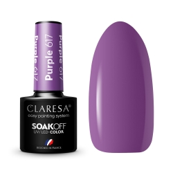 Claresa Lakier hybrydowy Purple 617 5g